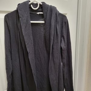 Athleta, Extra-Small, Black long cardigan